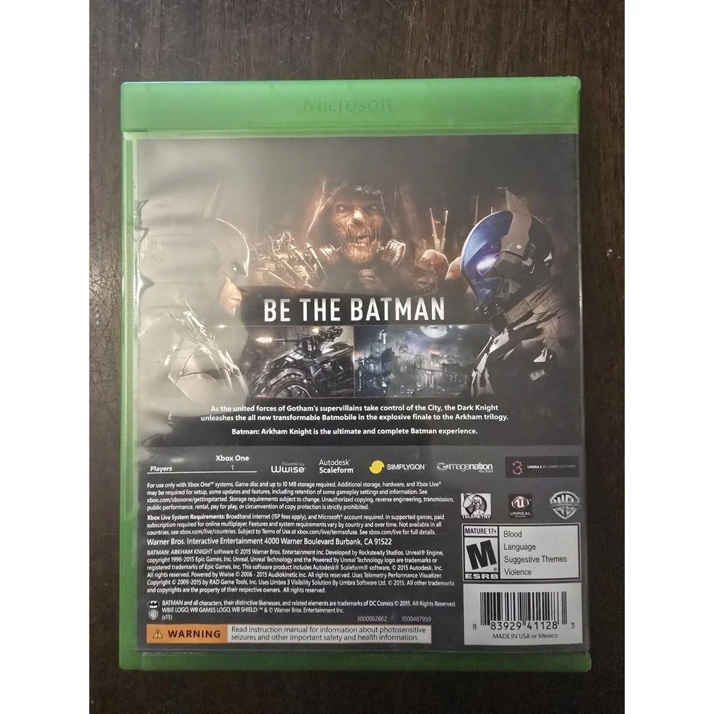 Batman‎ Arkham Knight (Microsoft XBOX ONE) Complete Tested